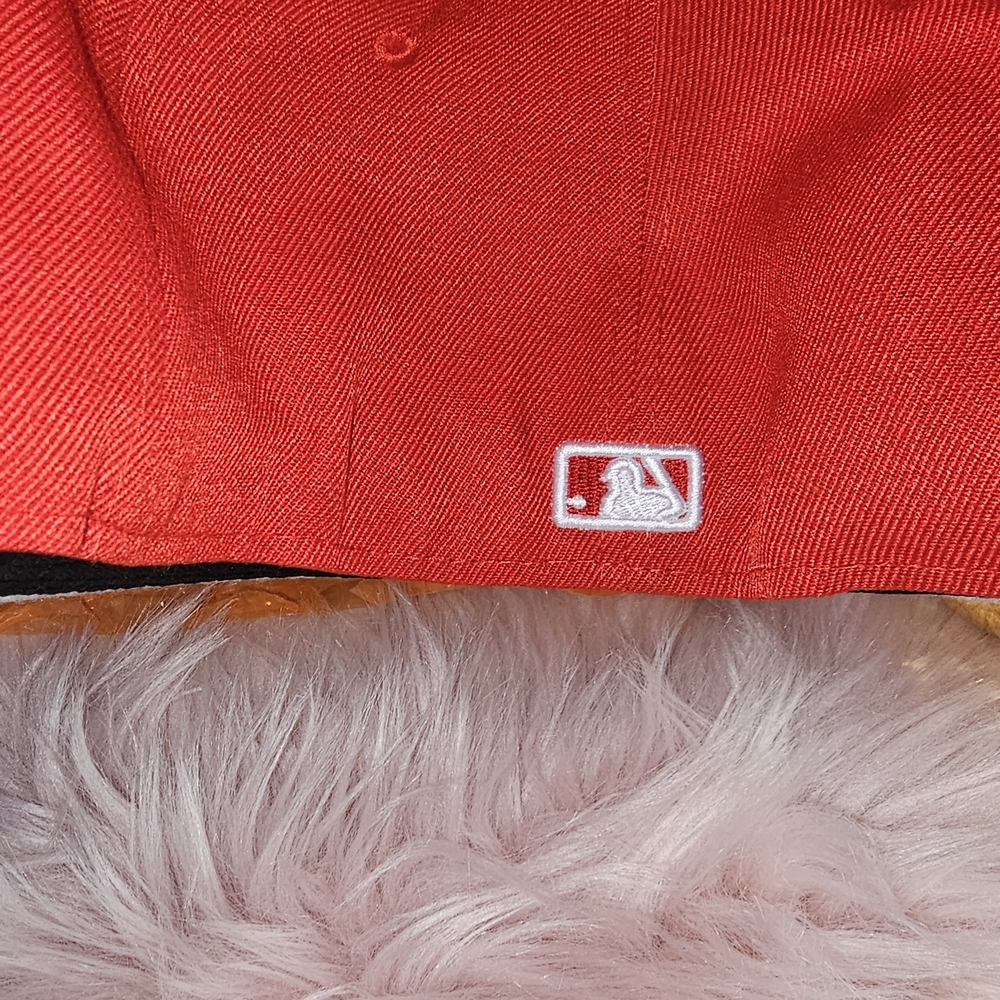 Red New Era 59FIFTY Cap - Picture 5 of 6